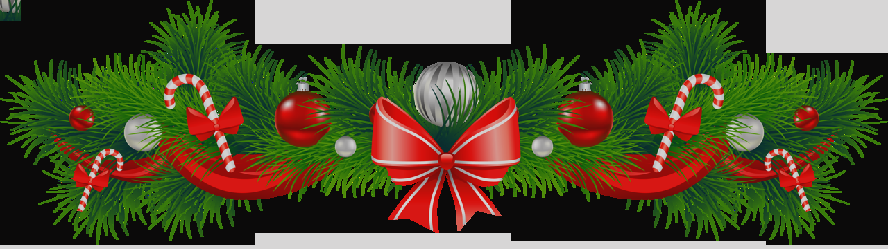 Free Christmas Garland Clipart The Cliparts Christmas - Guirnaldas De Navidad Png (1280x360), Png Download