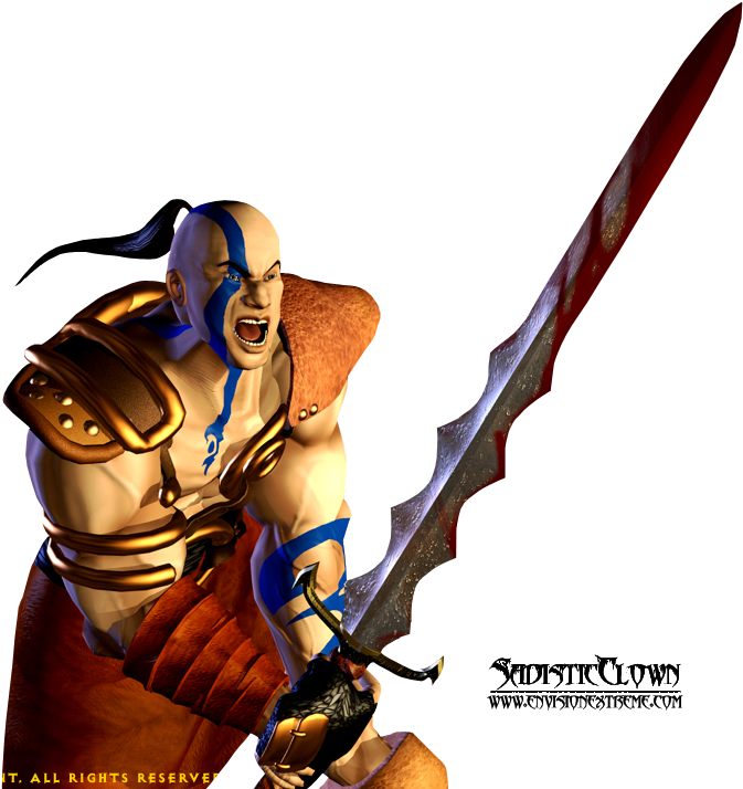 Diablo 2 Barbarian Png (695x717), Png Download