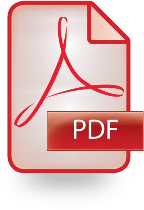 Click Link To Download - Pdf Icon (861x1024), Png Download