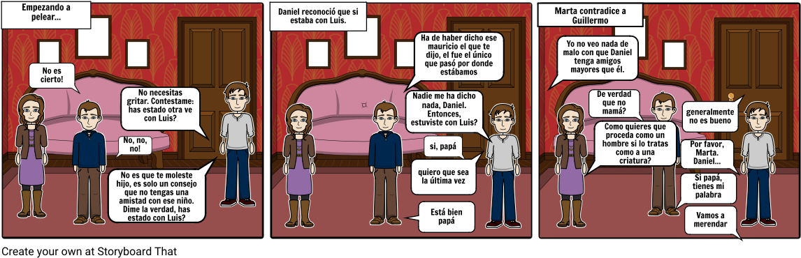Nino Y La Niebla - Storyboard (1164x385), Png Download