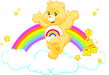 50 Most Beautiful Care Bears Photos And Pictures - Care Bears Rainbow Transparent (382x382), Png Download