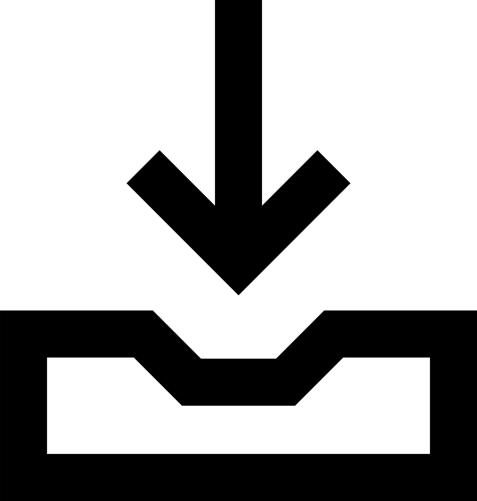 Inbox Comments - Black-and-white (934x980), Png Download