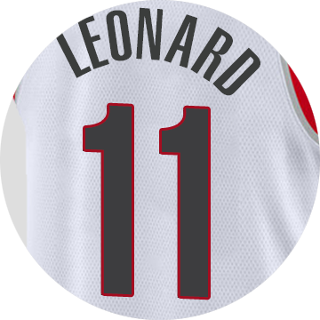 Portland Trail Blazers Meyers Leonard - Portland Trail Blazers (360x360), Png Download