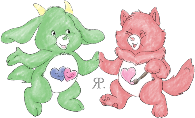 Mtajwqr - Care Bear Cousins Goat (703x500), Png Download