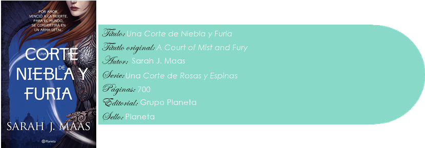 Una Corte De Niebla Y Furia (830x289), Png Download
