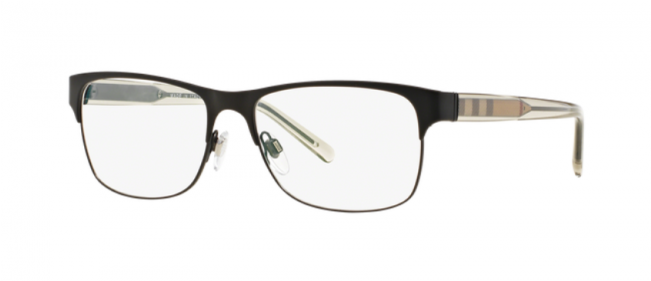 Burberry B1289 55 16 - Mens Burberry Glasses At Lenscrafters (650x460), Png Download