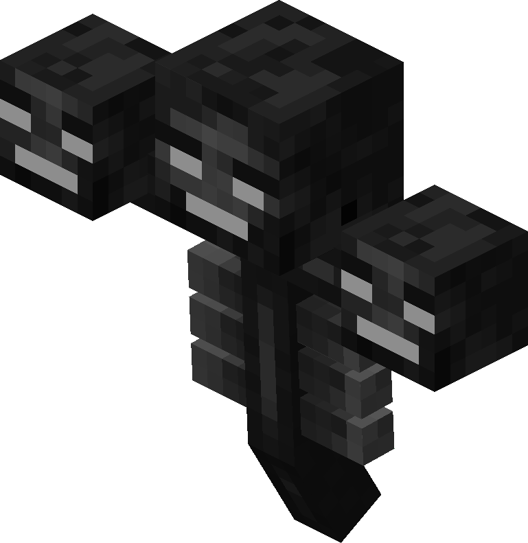 Wither - Ender Dragon And Wither (769x791), Png Download