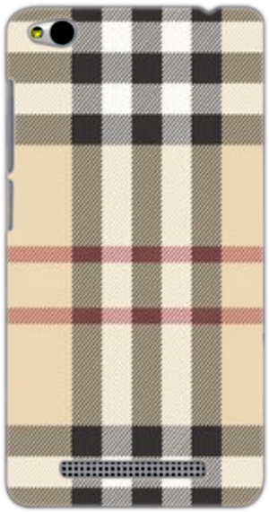 Burberry Printed Back Cover For Xiaomi Mi 3s - Burberry Pattern (666x666), Png Download