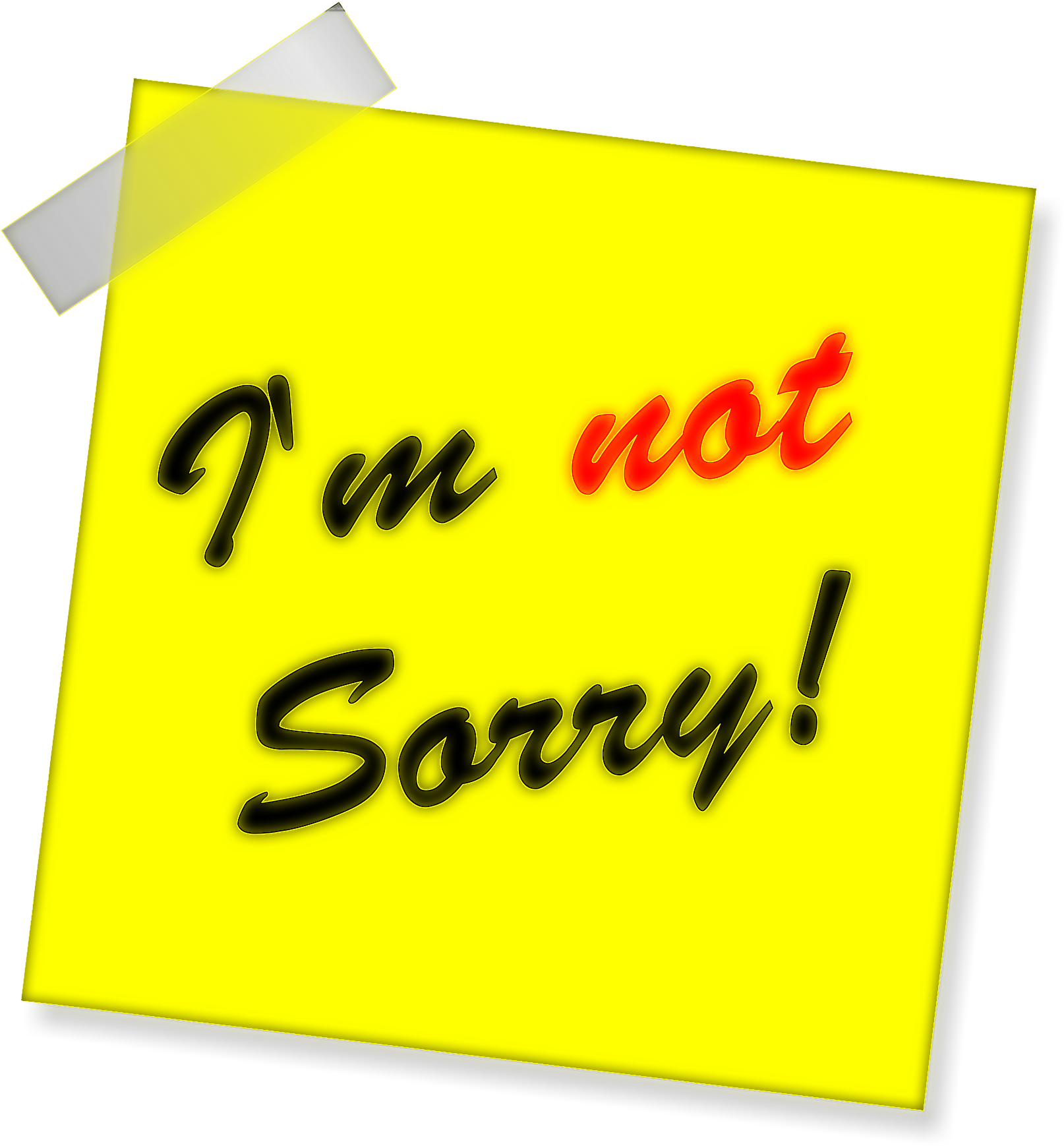 I'm Sorry But Translated From The English Usage To - Sorry We're Close By J.tarin Towers (1280x1280), Png Download