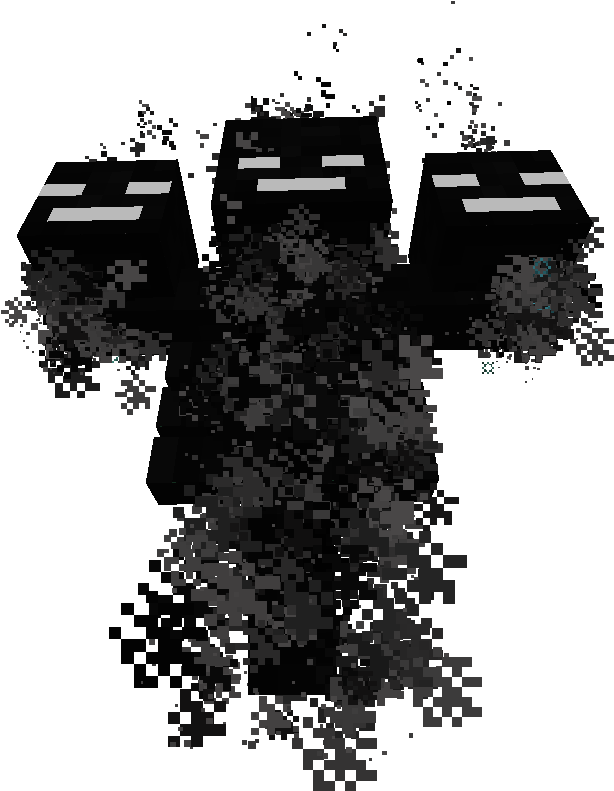 Mo Withers Mod 11 - Minecraft (618x813), Png Download