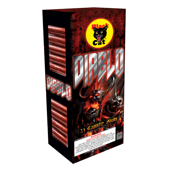 Black Cat Diablo Artillery Shells (550x550), Png Download