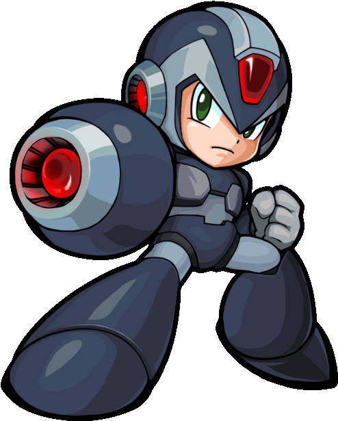 Megaman X - Megaman X Chibi (640x640), Png Download