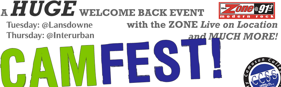 Banner-camfest2 - Camosun College Student Society (960x300), Png Download