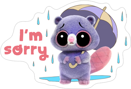 I'm Sorry Srr - Yoohoo & Friends (490x317), Png Download