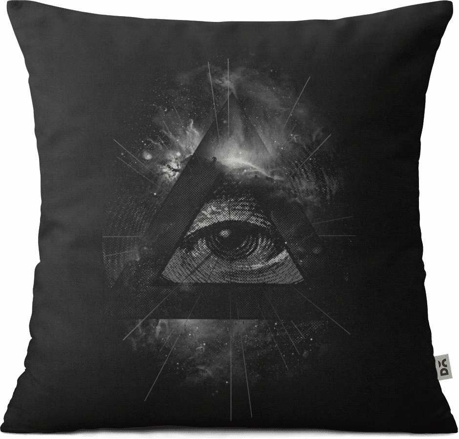 Dailyobjects Eye In Triangle 12" Cushion Cover Buy - Eye Samsung Galaxy S5 Slim Case (940x900), Png Download