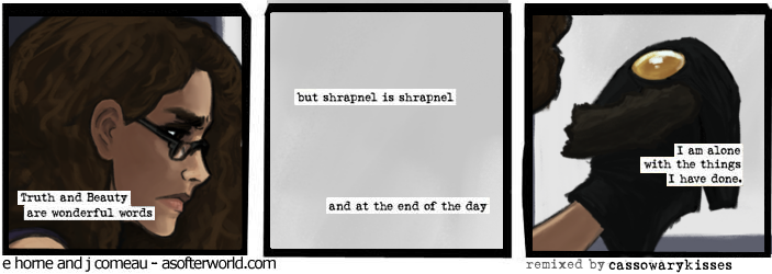 Worm A Softer World Remix - A Softer World (703x250), Png Download