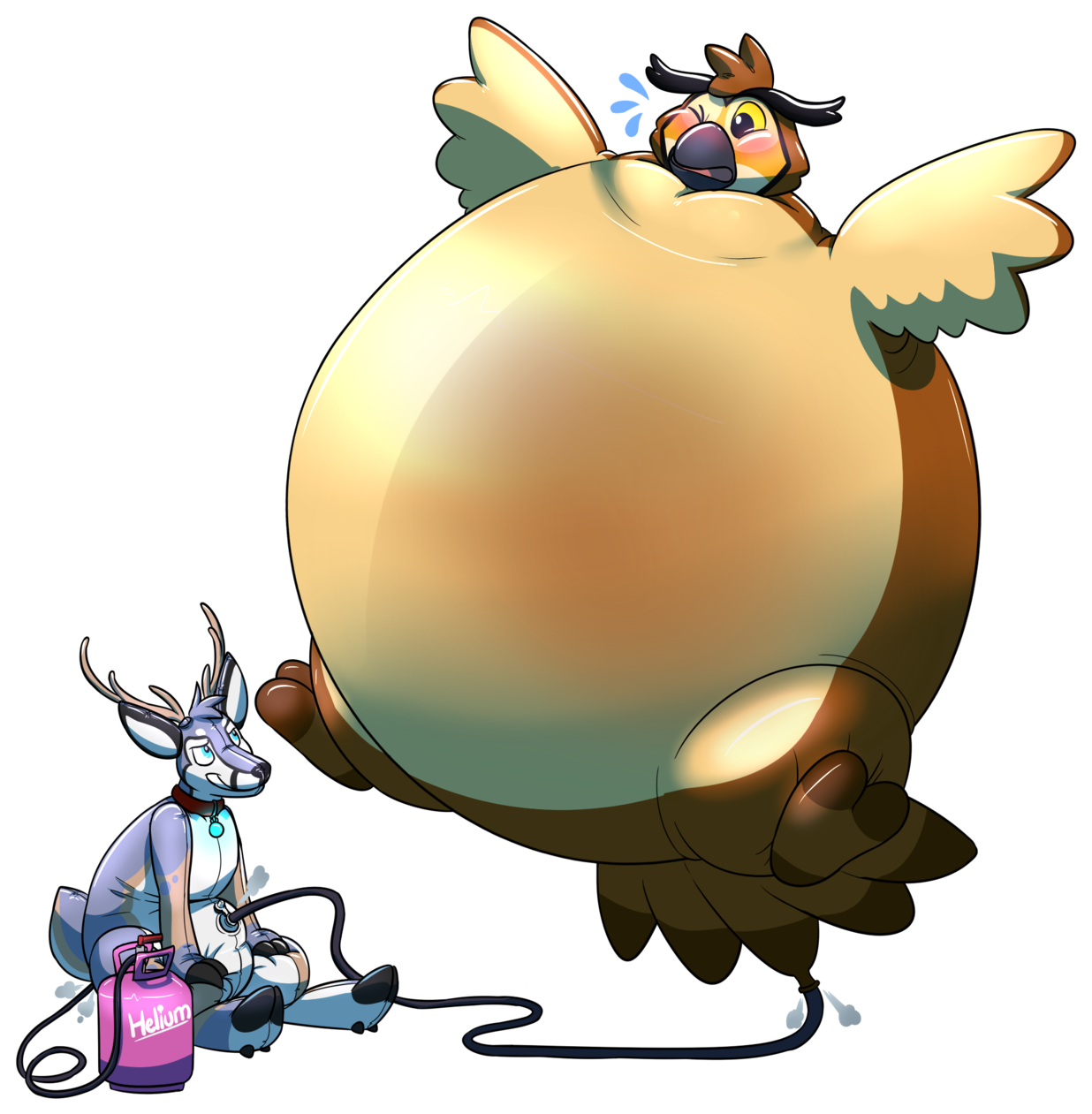 Transfer Owl Shrapnel Incoming - Cartoon (1280x1309), Png Download