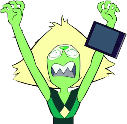 Peridot Steven Universe (425x414), Png Download