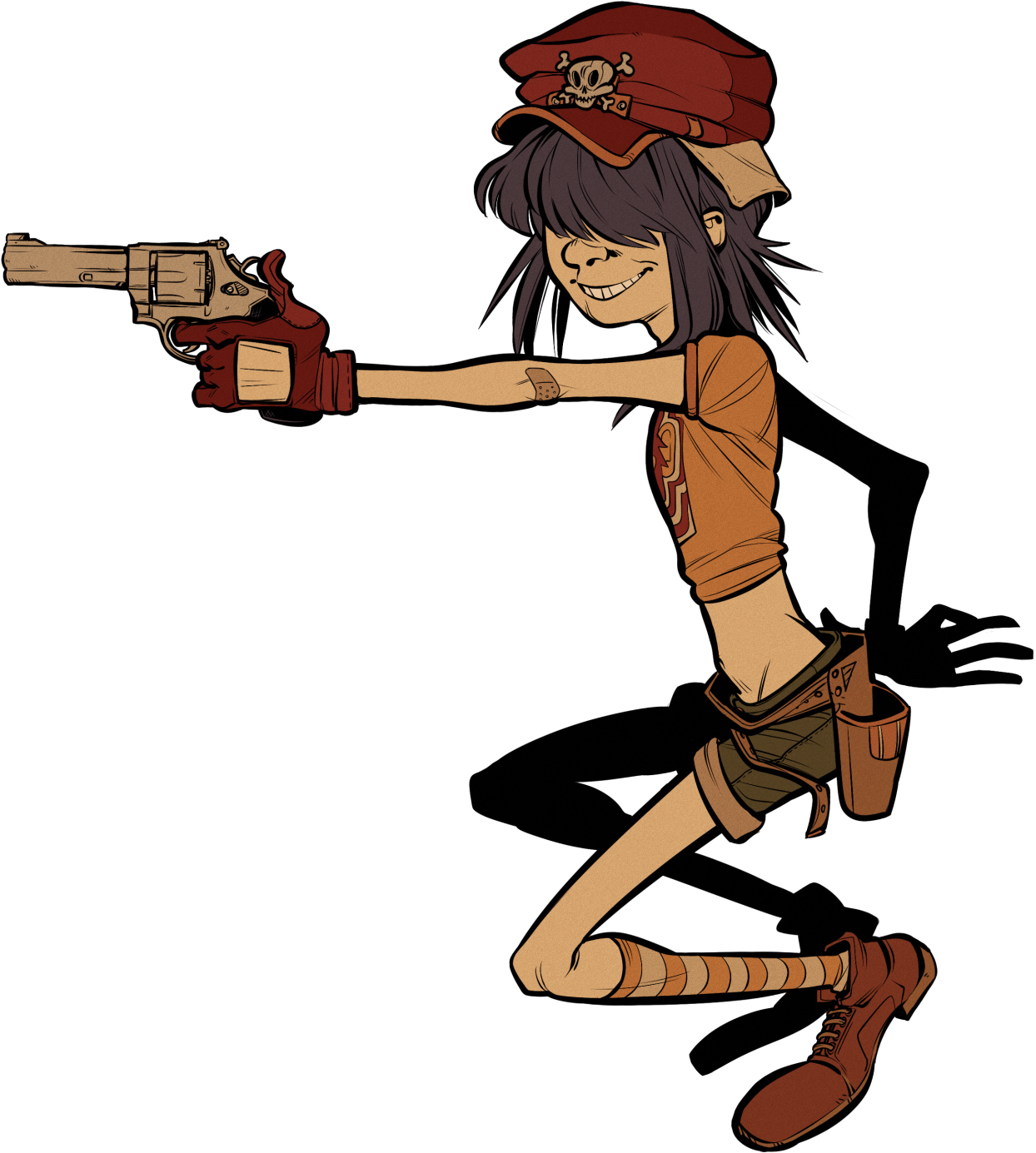Get Noodle On T-shirts &/or P Much Anything - Gorillaz (1280x1442), Png Download
