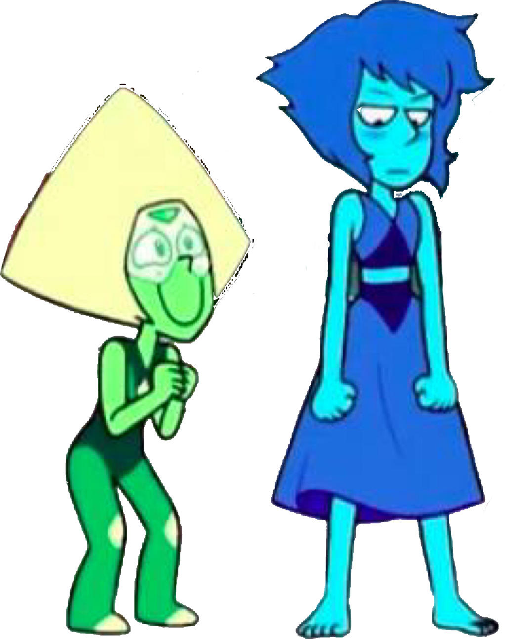 Report Abuse - Lapis And Peridot (1024x1291), Png Download
