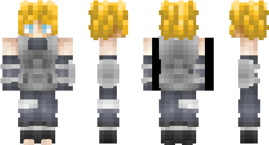 Minecraft Skin Zabuza - Anbu (600x348), Png Download