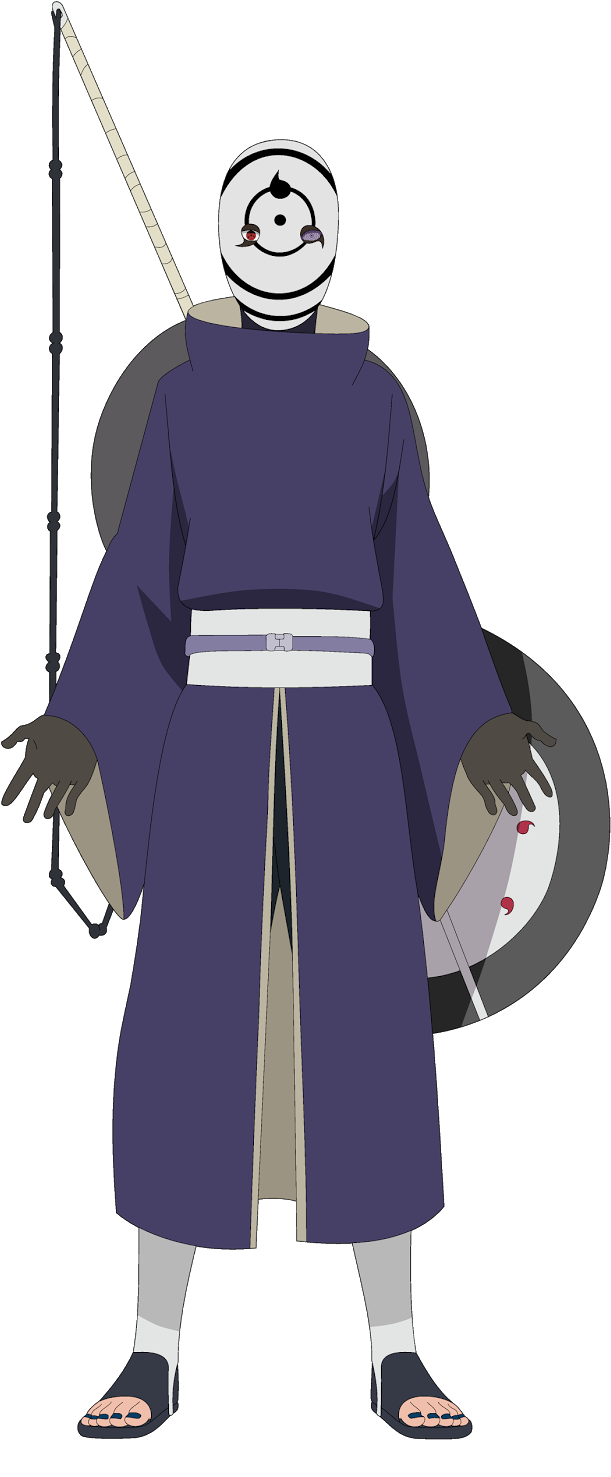 As The War Rages On, Past Foes Are Summoned Up From - Tenue Obito (666x1600), Png Download