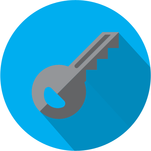 Key - Circle (516x515), Png Download
