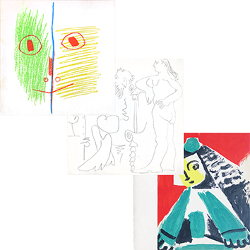 Expositions Picasso - - Picasso: Les Menines 1957 (354x354), Png Download