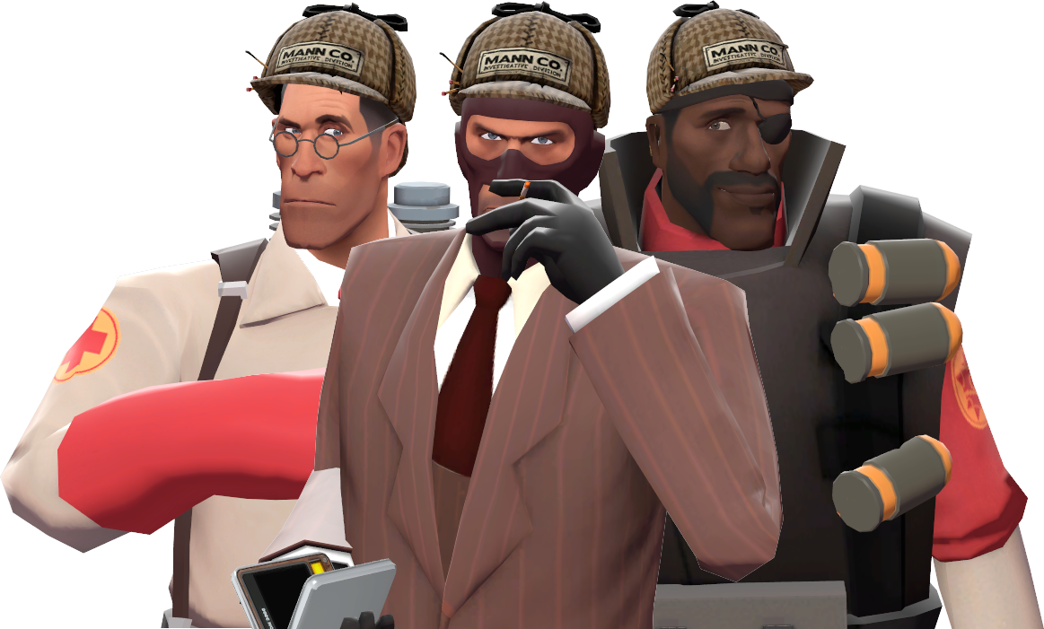Private Eye - Team Fortress 2 (1163x701), Png Download