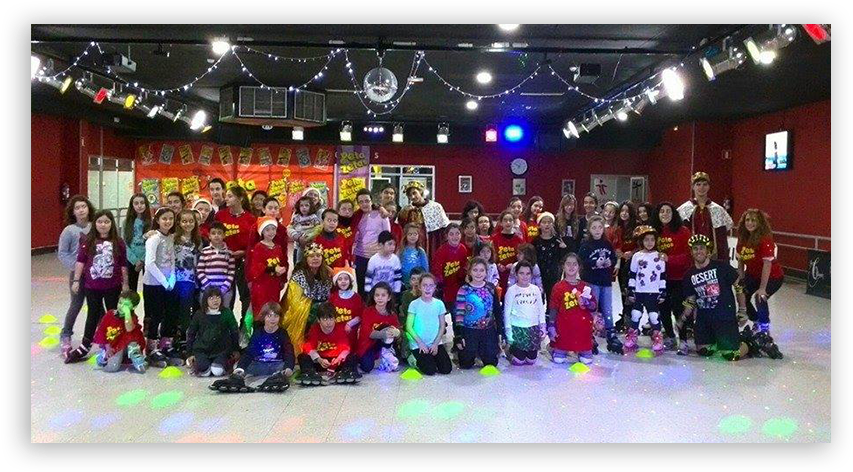 Fiesta Del Niño - Roller Derby (862x483), Png Download