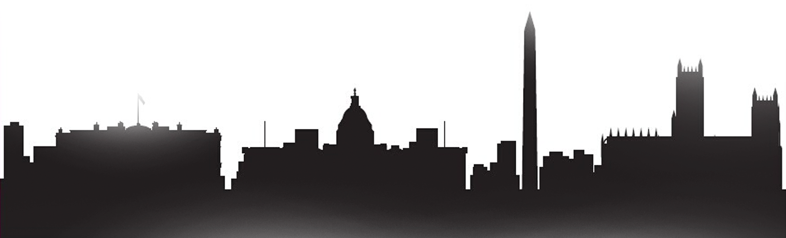 "enter Your Caption Here" - Washington Dc Cityscape Skyline Mugs (1620x491), Png Download