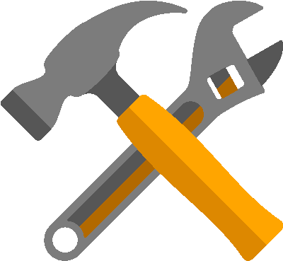 Tak Icon Hammer 01 - Hammer (500x542), Png Download