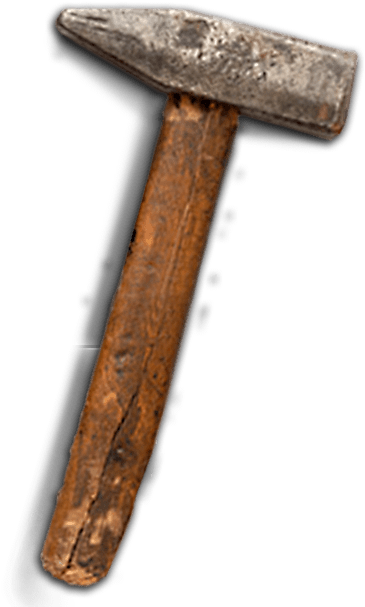 Download - Old Hammer Png (390x624), Png Download