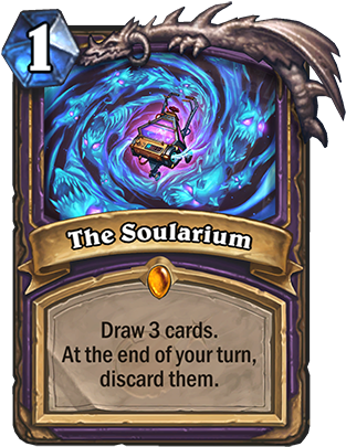The Soularium Card - Hearthstone The Soularium (321x429), Png Download