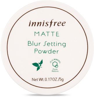 Matte Blur Setting Powder 5g - Innisfree No Sebum Blur Powder (450x450), Png Download