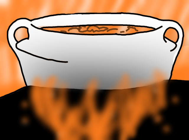 , Cooking Pot ) - Illustration (640x476), Png Download