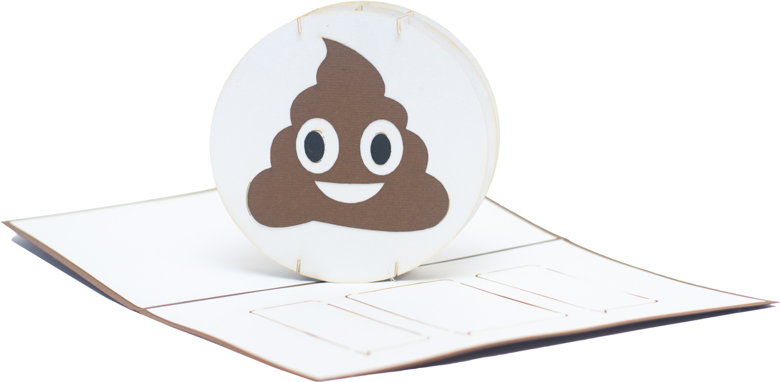 Poop Emoji Pop Up Card - Lenovo K6 Coque Protecteur Coque Gel Silicone Protection (2048x1365), Png Download