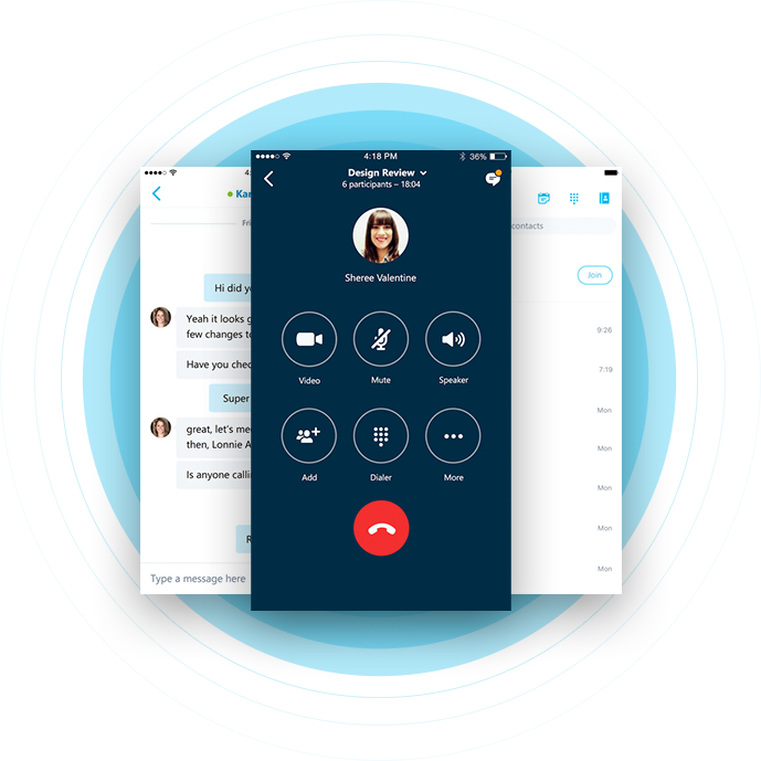 Skype - Circle (689x689), Png Download