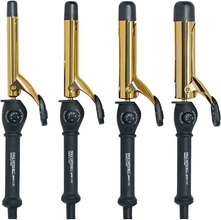 Express Gold Curl Curling Irons - Paul Mitchell Express Gold Curl Springs Iron 1.5 Barrel (800x800), Png Download