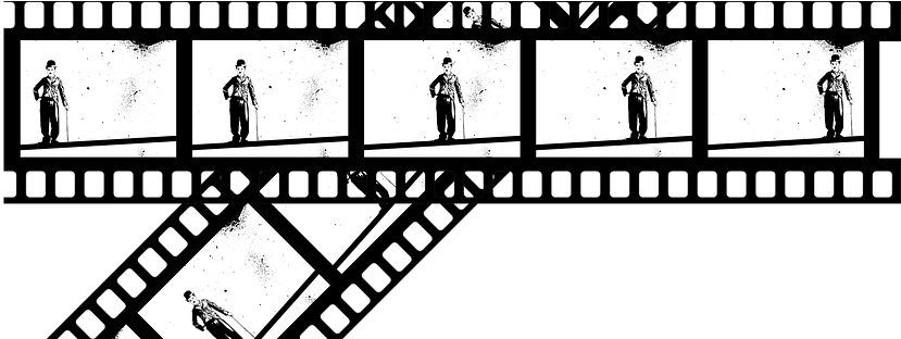 Silent Film Clipart (855x311), Png Download