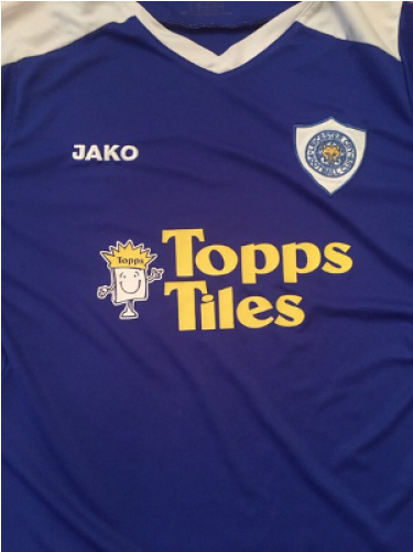 Leicester City Home 2007-2008 - Old Leicester City Kit (500x500), Png Download