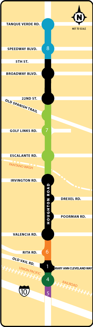 Click On The Map To View Other Segments - Christian Cross (306x1078), Png Download