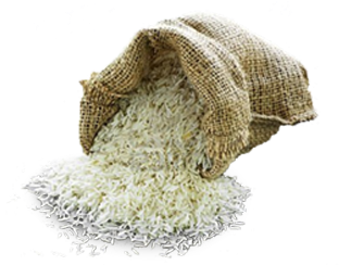 Coal, Gold, Diamonds, Rice - Sacks Of Rice Png (434x302), Png Download