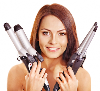 8 Best Curling Irons And The Worst Ones - Saç Maşası Kalın Bukle (500x403), Png Download