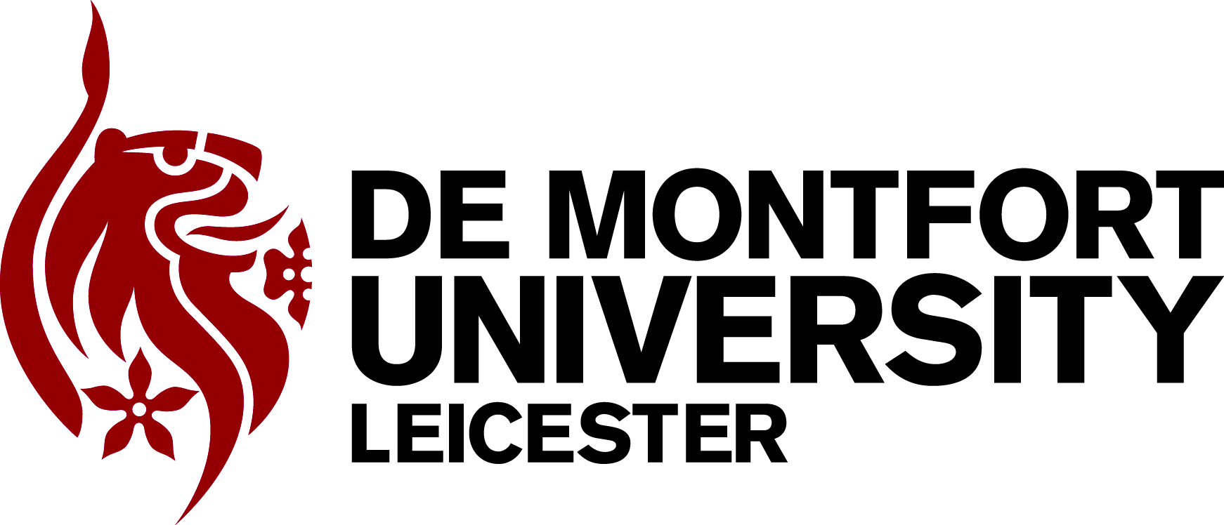 Dmu - De Montfort University Logo (1742x748), Png Download