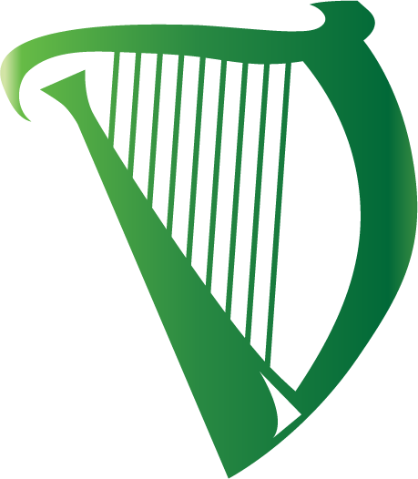 Arpa Verde Sem Fundo Png - Ireland Symbols (459x526), Png Download