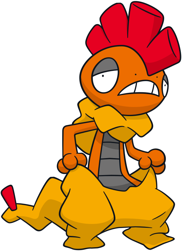 Scrafty Global Link Artwork - Scrafty Pokemon (582x800), Png Download