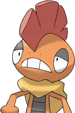 Click To Edit - Pokemon Scrafty (480x480), Png Download