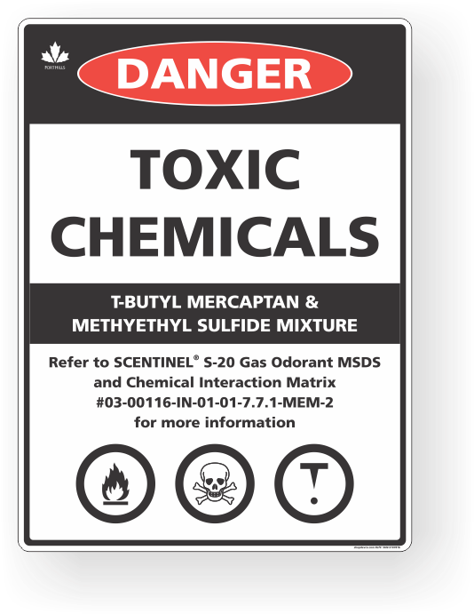 Danger Toxic Chemicals Sign - Substance Theory (738x740), Png Download