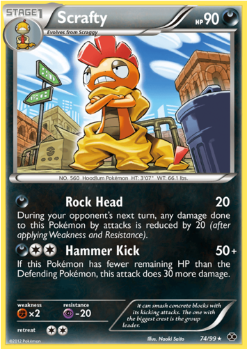 Pokemon Black & White Next Destinies Rare Holo (500x500), Png Download